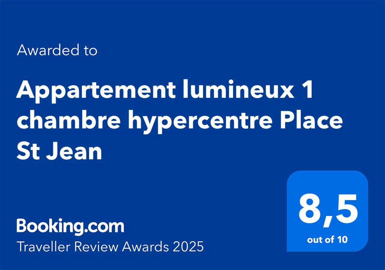 Appartement Lumineux 1 Chambre Hypercentre Place St Jean Valence  Exteriör bild